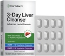 Horbäach 3-Day Liver Cleanse | 12 Kapseln | mit Milchdistel | Fortgeschrittene Kräuterformel | Vegetarisch, Non-GMO, Glutenfreie Ergänzung