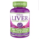 Leber Wellness Nahrungsergänzung, Milchdistel & Vitamin E Lebergesundheit Formel, Kapseln 180 Zähler