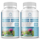 (2 Pack) Milchdistel Ergänzung Kapseln, Lebergesundheit Formel, mit Dandelion Wurzel, 10:1 Extrakt, für Leber Detox Cleanse Unterstützung, Verdauungs-und Immunsystem,240 Zähler