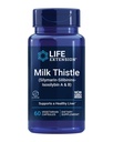 Thistle de lait, silymarine, silibinines, isosilybine A et B, produit des bienfaits pour la santé du foie sans OGM, sans gluten, végétarien, 60 capsules