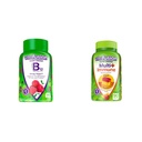 Vitafusion Vitamine B12 pour Métabolisme énergétique, Multivitamine Plus Immune Soutien Gommies avec vitamine C, Zinc - 140 + 90 Compte