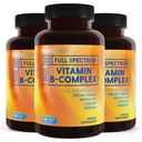 BioEmblem B Complex Vitamins | Complete B-Vitamin Formula with Active Methylated Forms | Unterstützt Energie, Psychische Klarheit und Immune Gesundheit | Non-GMO, Vegan, Soy-Free, Gluten-Free |270 Kapseln