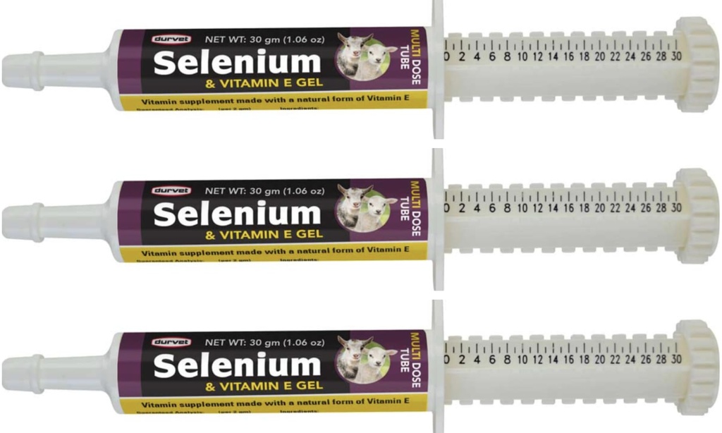 Sélénium dur et gel de vitamine E