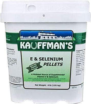 Pellets de vitamine E et de sélénium