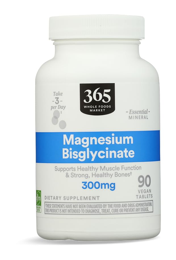 365 von Whole Foods Market Chelated Magnesium Glycinate 300MG, 90 CT