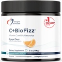 Conceptions pour la santé C+BioFizz Fizzy Vitamine C Poudre de boisson Poudre de haute puissance avec bioflavonoïdes - Immune + Support antioxydant - Vegan (36 portions / 144g)