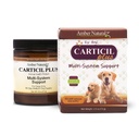 Amber NaturalZ Carticil Plus Herbal Supplement for Dogs | Multi-System Support for Joint, Digestive, and Immune Health | Natural Aid for Overall Wellness and Vitality | 60-Day Medium Dog Supply