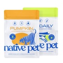 Native Pet Kürbis für Hunde (120 Scoops) und The Daily Dog Supplement (120 Scoops) - All-natürliche, organische Kürbisfasern und 11-in-1-Hunde-Multivitamin