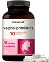 NatureBell Vaginal Probiotika für Frauen, 10 Milliarden CFU, 120 Veggie Kapseln | PH Balance Probiotika und Präbiotika Blend - Lactobacillus Vaginal Supplement - Unterstützt Geruch, Flora & Hefe