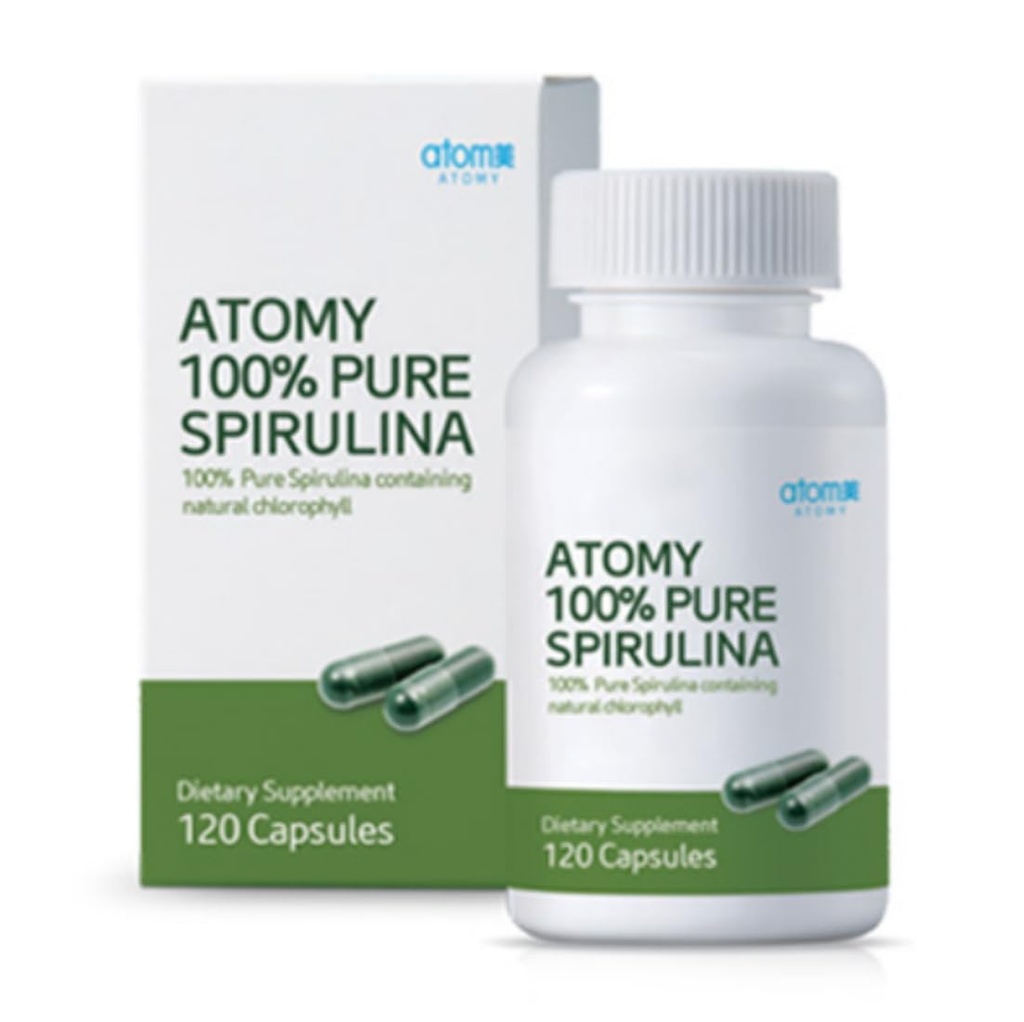 Spiruline 1,69oz (48g),120capsules, 100% pure