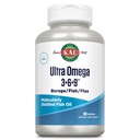 KAL Ultra Omega 3-6-9 1200mg | Fischöl mit kaltgepresstem Leinsamen & Borretschöl | Haut, Haare, Herz, Gedächtnis | 100 Softgels
