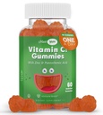 Maxi-Gesundheit Vitamin C Gummis mit Zink - Maxi-Gesundheit Vitamin C mit Zink für Kinder und Erwachsene - Atemunterstützung und Immun-Booster - keine Konservierungsstoffe und künstliche Aromen - 60 Frucht geformte Gummis