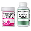 Physician's CHOICE Women’s Probiotic 30ct + Bloat & Gas Probiotic 30ct - Advanced Digestive Health Bundle für Frauen