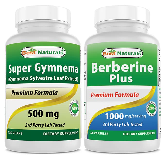 Gymnema Sylvestre Extrakt 500 mg und Berberin Plus 1000mg