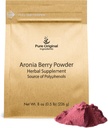 PURE ORIGINAL INGREDIENTS Aronia Berry Powder (8 oz) Fruchtergänzungsextrakt, Immer rein, keine Zusatzstoffe oder Füllstoffe