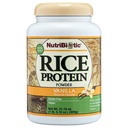 NutriBiotique – Protéine de riz de vanille, 1 Lb 5 Oz (600g)