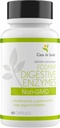 Casa de Sante FODMAP Verdauungsenzyme, No High Inulin, Keto Carnivore Intolerance Support, 18 Multi Enzym Amylase Bromelain Lipase Lactase Protease Papain Alpha galactosidase, Mehr - No GMO