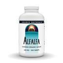 Source Naturals Alfalfa 10 Supplément alimentaire pour grains - 500 Comprimés