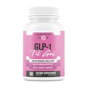 GLP-1 Fit Gal | Weight Loss Pills, Appetite Suppressant & Fat Burner for Women | Supports Healthy Pathways Associated with GLP-1 Activity | 3rd Party Tested Supplement - 60 Capsules for Adults