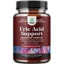 Green Coffee Bean Extract für Uric Acid Cleanse & Detox - Grüne Kaffeebohnen mit Kurkuma, Tart Cherry & Celery für Erwachsene - Tägliche Uric Acid Flush für Joints Support & Kidney Cleanser – 60 Ct