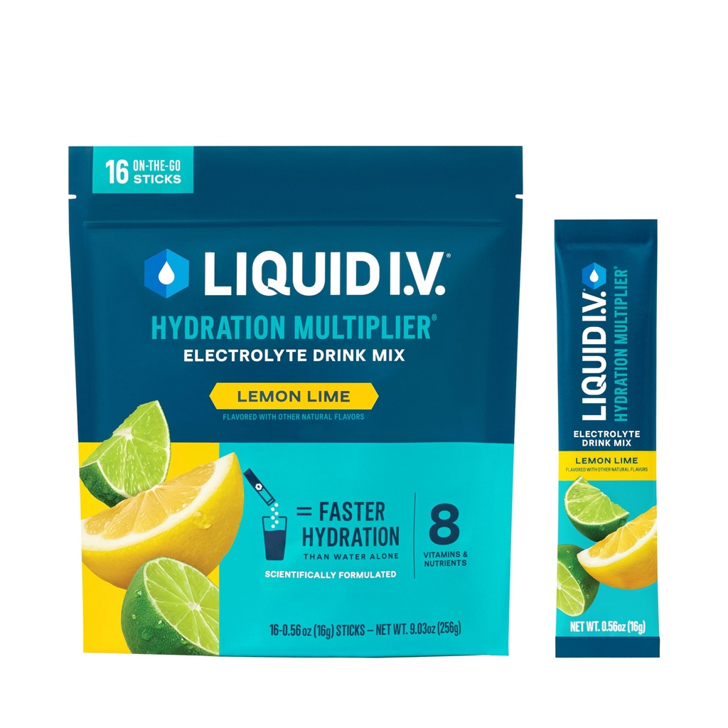 Multiplicateur d'hydratation I.V.® liquide - Lime de citron