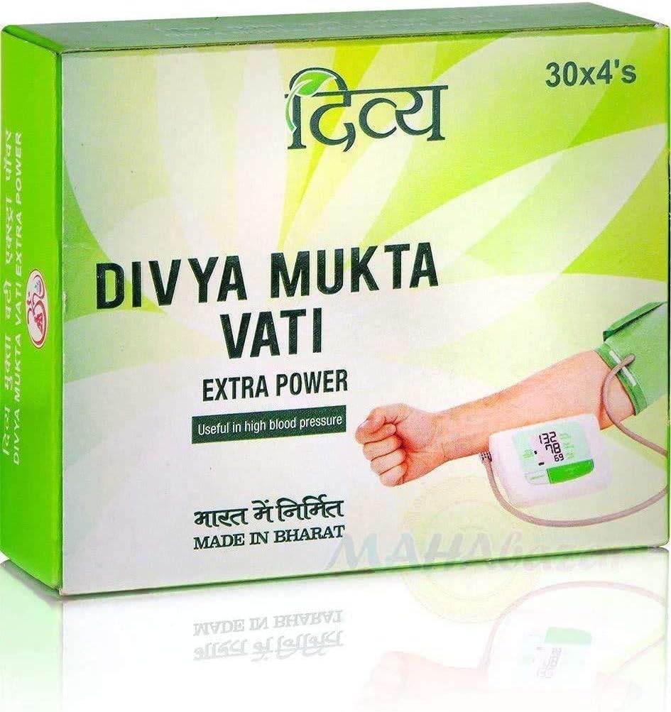Patanjali Divya Muktavati, Puissance supplémentaire 120 comte, ayurvédique, 100% naturel