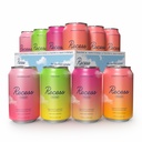 Recess Mood Magnesium & Adaptogen Drink, Relaxation Beverage, 12 ounce (Variety Pack, 12 pack)