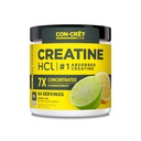 CON-CRET Creatine HCl Powder (en anglais seulement) Muscle, Cognitive, Cellular Energy Support (en anglais seulement) Pas de ballonnement ou de crampes (en anglais seulement) USA Made & NSF Certified Lemon Lime (64 portions)