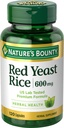 Nature's Bounty Red Yeast Rice Pills und Kräutergesundheitsergänzung, Nahrungsergänzungsmittel, 600mg, 120 Kapseln