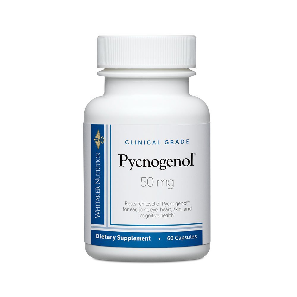 Pycnogénol de grade clinique du Dr Whitaker 50mg, 60 capsules (approvisionnement de 60jours)