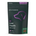 VetriScience Liver Health Chews mit Milchdistel, Vetri Liver Detox Ergänzung für Hunde, Kurkuma und Artichoke Blatt für Leberunterstützung und Entgiftung, Huhn, 60 Zähler