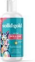 Solid Gold Omega 3 Fischöl für Hunde & Katzen - Wild Alaskan Lachsöl für Hunde Haut und Mantel Unterstützung - Omega 3 Hunde Supplement Flüssigkeit w/Pollock, Fettsäuren, EPA & DHA für Immununterstützung - 8oz Flasche