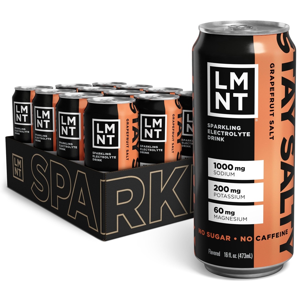 Boisson LMNT Sparkling Electrolyte boisson - Sel de pamplemousse