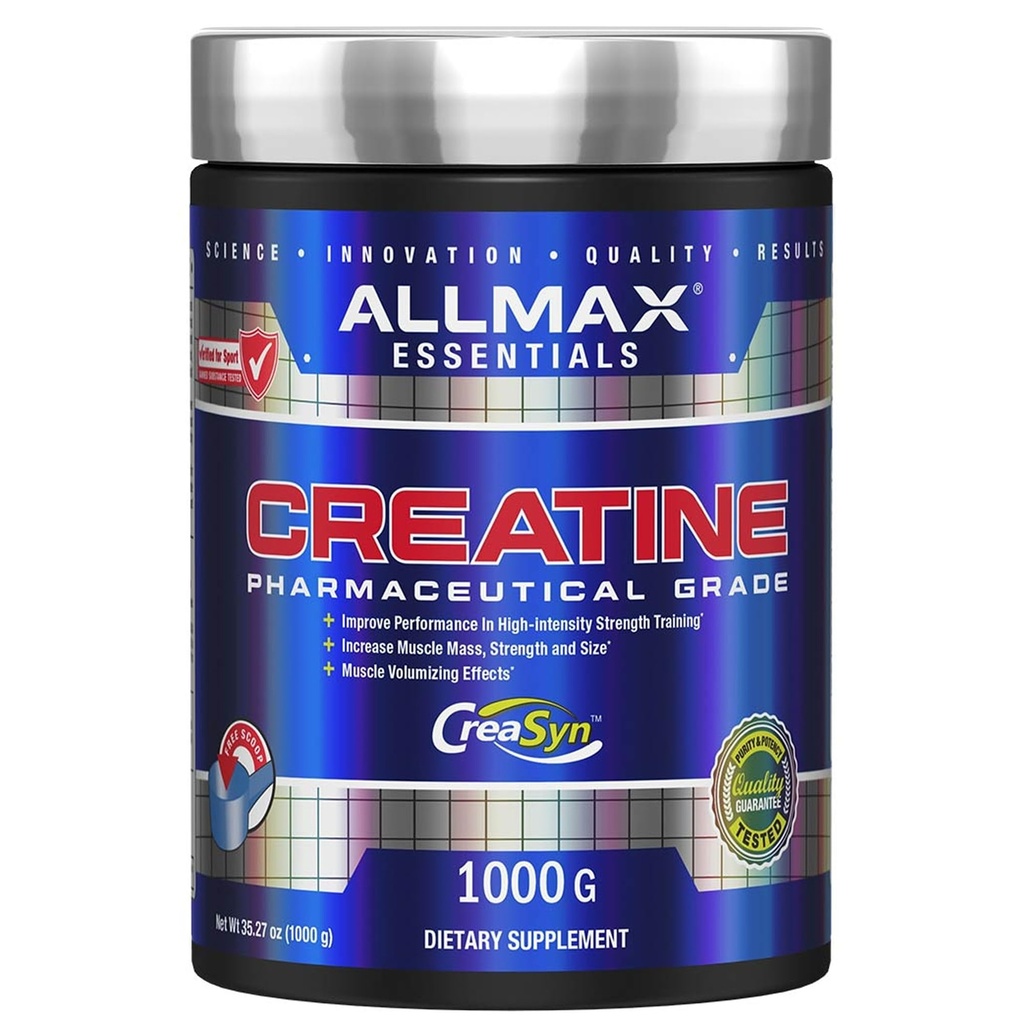 ALLMAX Nutrition Poudre monohydratée de créatine, 1000g