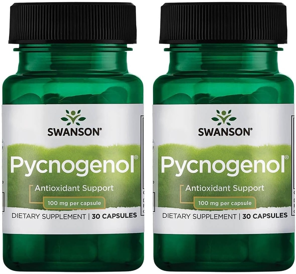 Swanson Ultra Pycnogenol 100 Milligrammes 30 Capsules 2 Pack