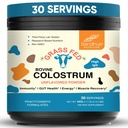 Sandhu's Grass Fed Bovine Colostrum Powder for Humans, Erwachsene | 30 Servierungen (Pack von 1) Kühe Beilage | Hohe IgG für Gut Gesundheit | Immunität & Muskel Erholung Unterstützung | Unflavored | für Männer & Frauen