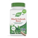 Nature's Way Black Cohosh Root, traditionelle Unterstützung für Frauen Gesundheit*, 540 mg pro Servieren, Non-GMO Projekt Verified, 100 Kapseln
