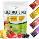 GREENPEOPLE Elektrolyte Pulver Kein Zucker - Zuckerfreie Hydration Elektrolyt-Packets - Frucht-Flaschen Elektrolyt-Getränk-Mischung - 8 Elektrolyte 5 Vitamine & Mineralien Vegan Non-GMO 16 Sticks