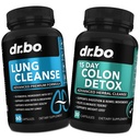 Lung Cleanse & Colon Detox - Herbale Formeln zur Unterstützung von Respiratory Health & Bowel Bewegungen