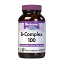 Bluebonnet Nutrition B Complex 100 Gemüsekapseln, Vollständige Spectrum, Vitamin B6, B12, Biotin, Folate, Vegan, Vegetarisch, Glutenfrei, Sojafrei, Milchfrei, Kosher, 50 Gemüsekapseln