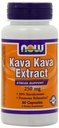 NOW-Ergänzungen, Kava Kava Extract 250 mg, 30% Kavalactone, Kräuter-Entspannung Blend*, 60 Veg-Kapseln