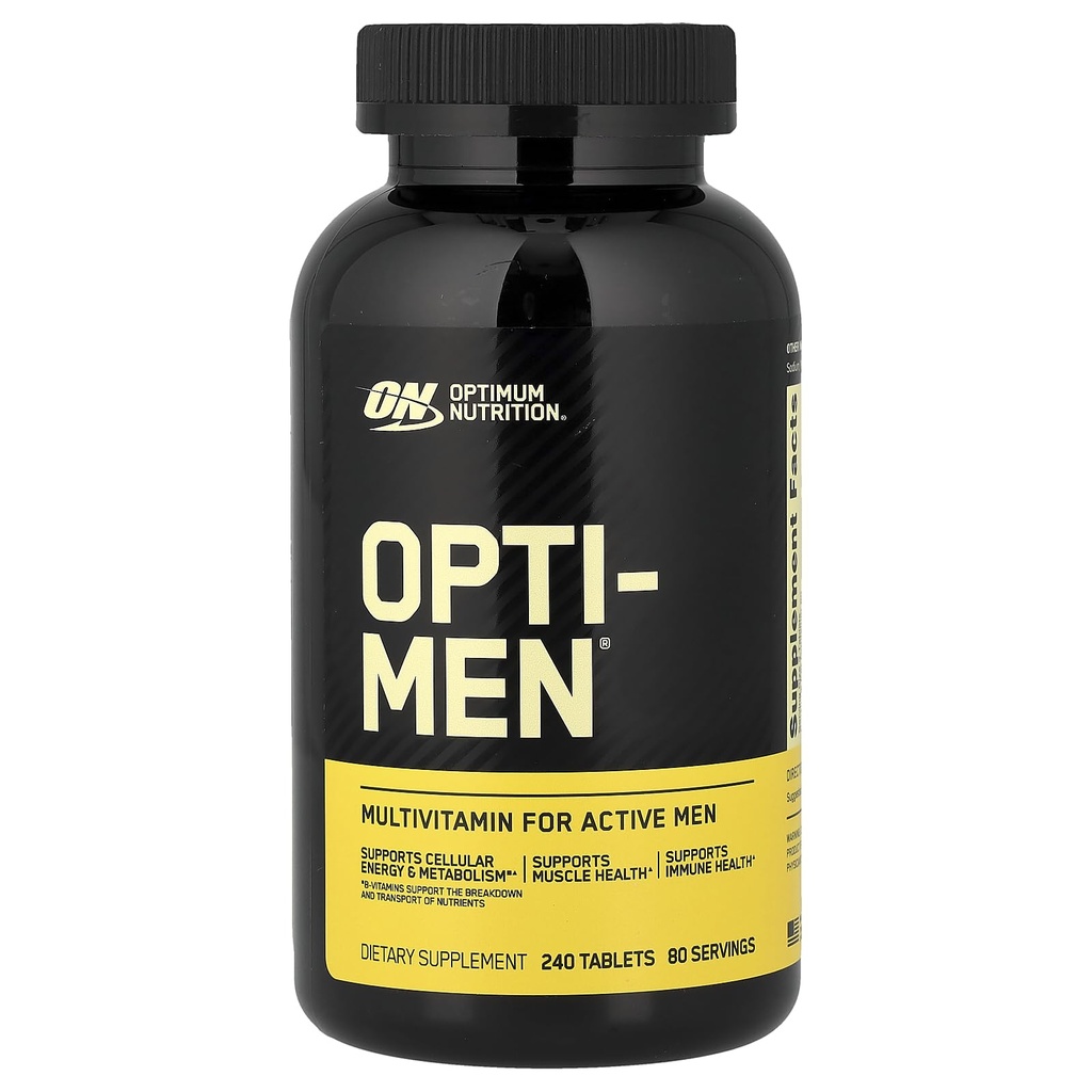 Optimum Nutrition Opti-Men Daily Multivitamin Supplement, 240 Zähler