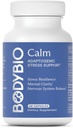 BodyBio Calm - Natural Stress Relief Blend mit Rhodiola, Glycin & Phosphatidylserine - Unterstützt Entspannung, Mental Focus & Balanced Cortisol - Non - Drowsy Formel