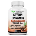 1800mg Organic Ceylon Cinnamon Kapseln | 180 Count | Unterstützt Gelenke, Gesunde Entzündungsreaktionen, Antioxidans & Herz-Kreislauf-Gesundheit | Non-GMO & Gluten Kostenlose Ergänzung