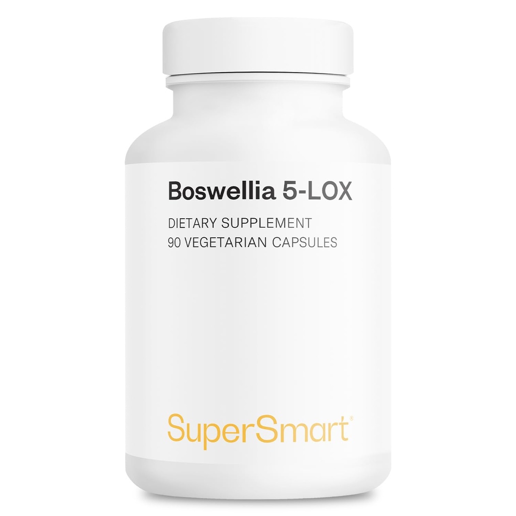 Supersmart - 5-Loxin 200mg par jour (breveté) - Supplément AKBA - 5-Loxin Boswellia Serrata Extract.