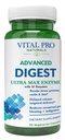 Vital Pro Naturals – Advanced Digest Natural Digestive Enzyme unterstützt Die Aufschlüsselung von Proteinen, Fetten und Kohlenhydraten und Reduziert Okzialgas, Bloating und Verdauung 90 Kapseln