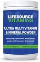 Vitamines source de vie Vitamines multivitamines et poudre minérale - Alimentation complète - 30 jours