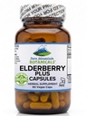 Pure Mountain Botanicals Elderberry Supplement - Vegan Kosher Kapseln mit 750mg Bio Elderberry und 200mg Elderflower