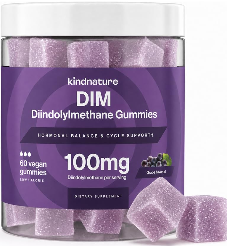 kindnature DIM Ergänzung Gummi - 100mg DIM Gummies