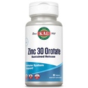 KAL Zink Orotate 30mg, Sustained Release, Chelat Zinktabletten, Immununterstützungsergänzung, Proteinsynthese, Stoffwechsel, Energieunterstützung, Vegan, Glutenfrei, 60-Tage Garantie, 90 Servierungen, 90 Tabletten